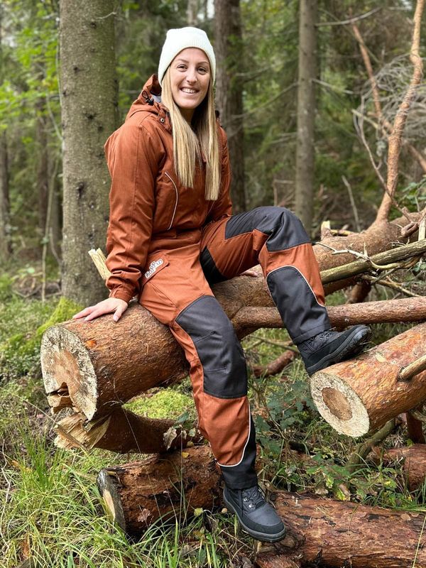 Hoppindressen Karamell Dame 