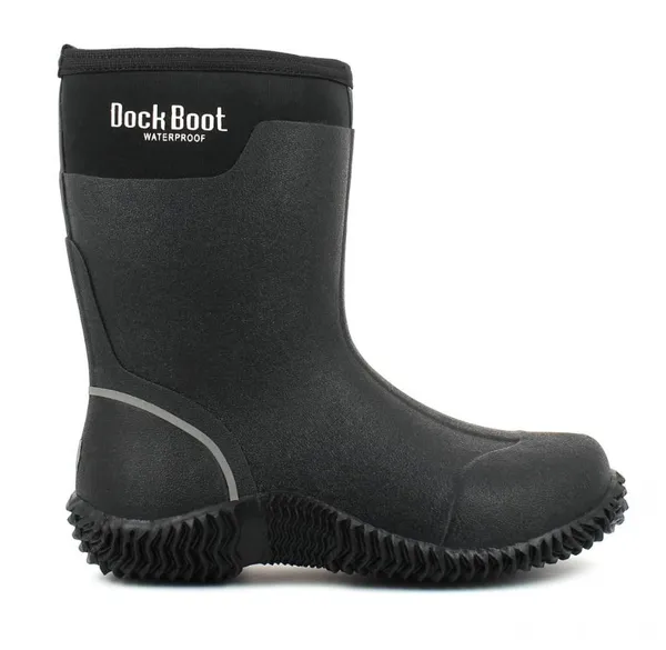 Hovedbilde Dock Boot Lista Svart - støvler i gummi og neopren