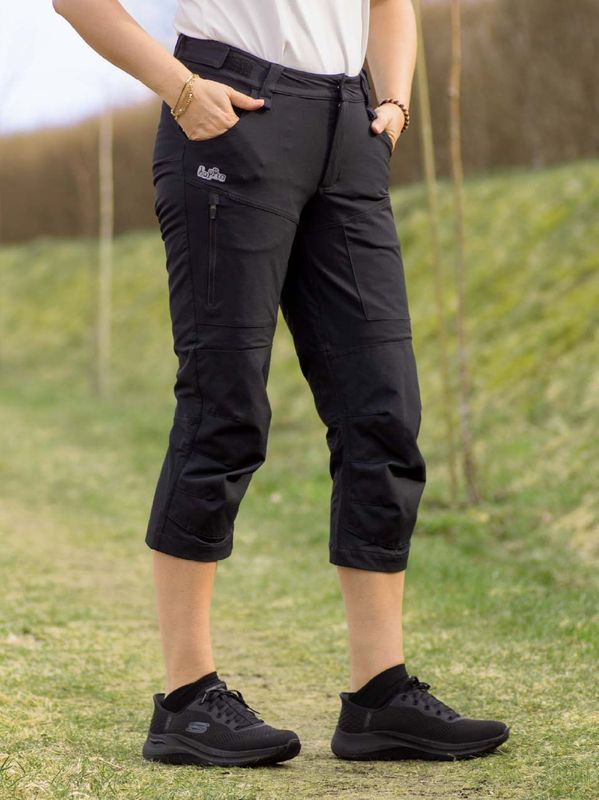 Hoppin Capribukse Svart Dame