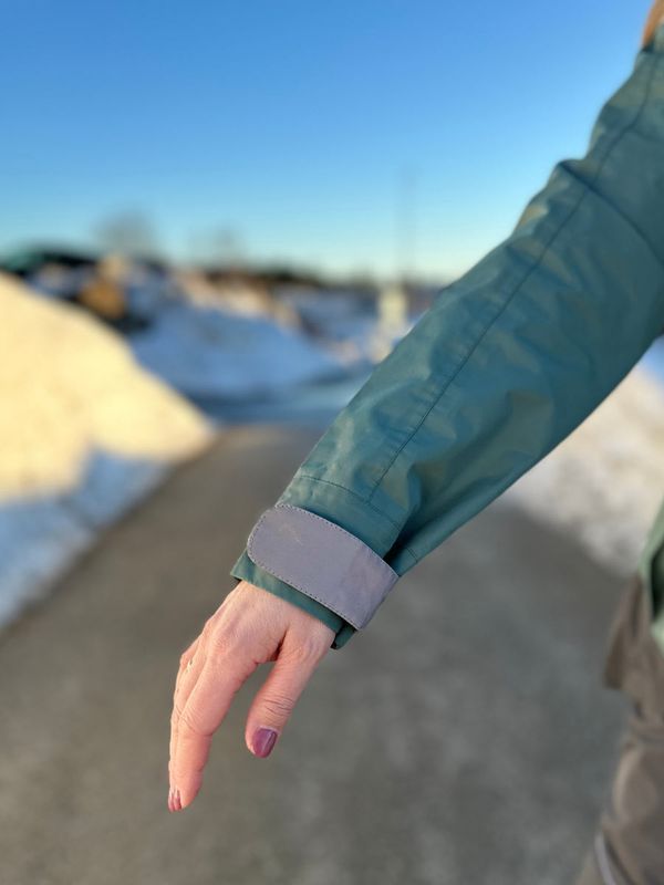 Hoppin Allværsjakke Grønn Dame