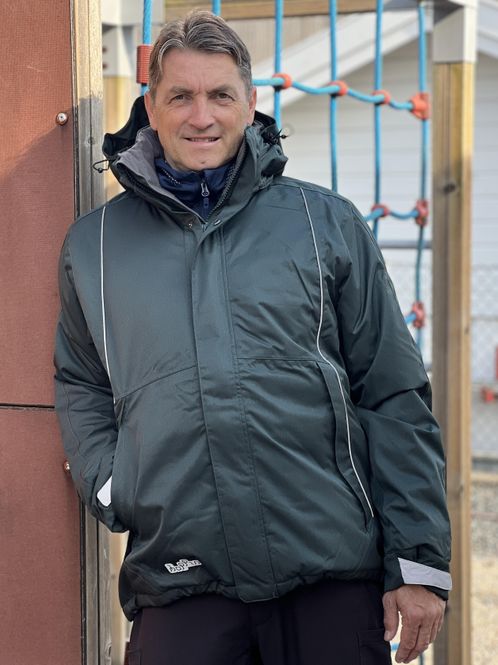 Hovedbilde Todelt Vinterdress Grønn og Svart Herre - Jakke og bukse