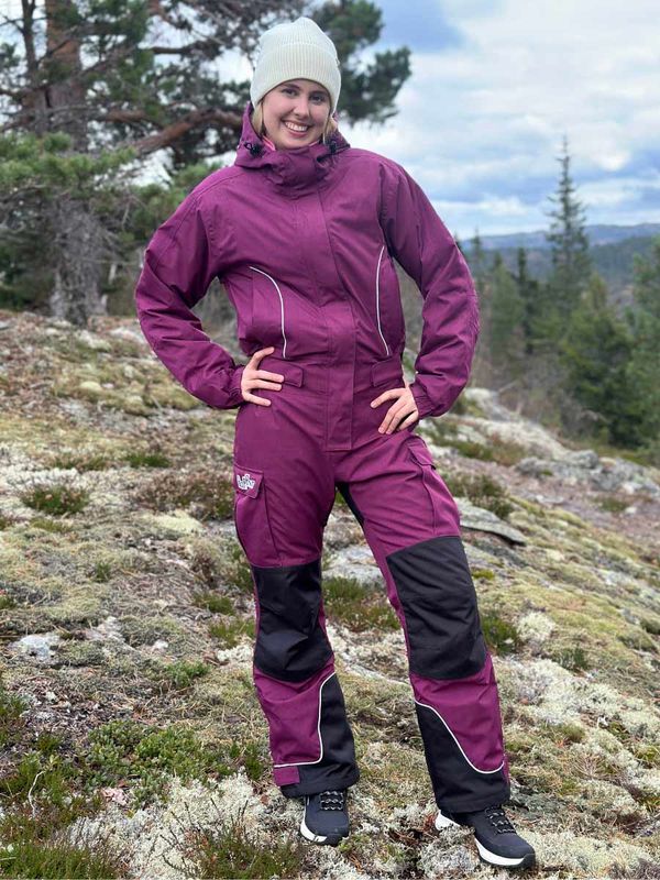 Hoppindressen Bringebær Dame