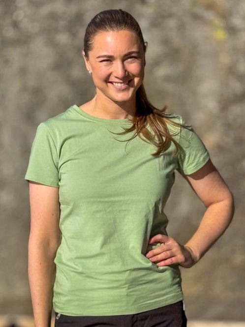 Hovedbilde Hoppin T-skjorte Lys grønn - dame