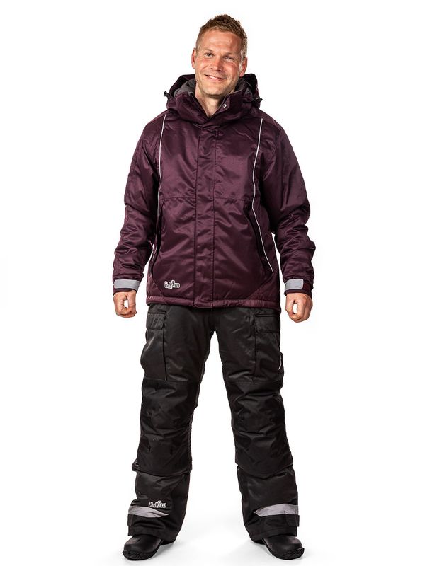 Hoppin vinterjakke Aubergine Unisex