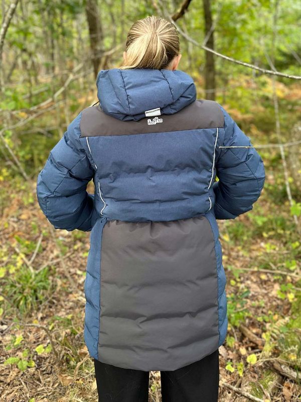 Hoppin Boblejakke Skyggeblå Dame