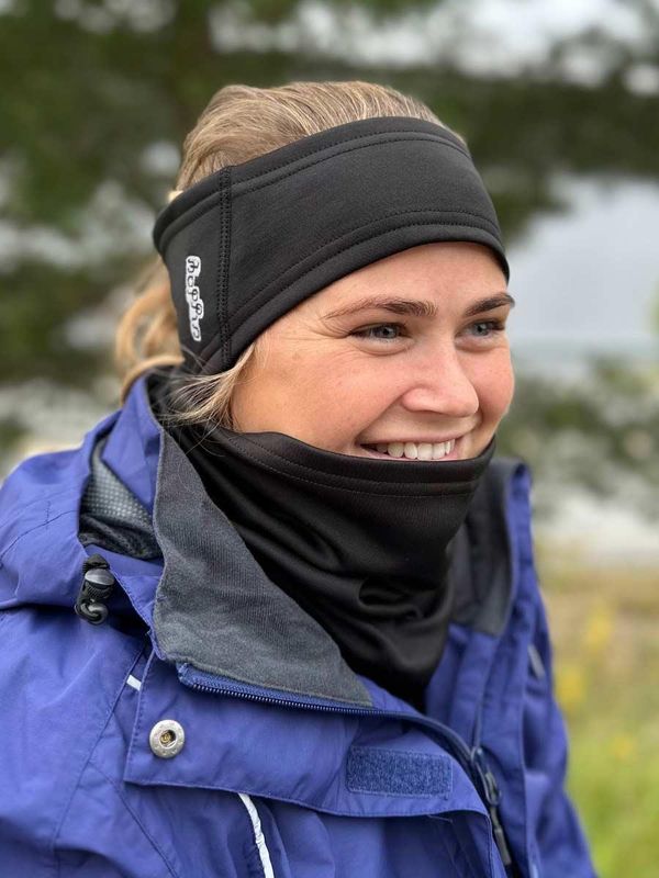 Hoppin Pannebånd Svart