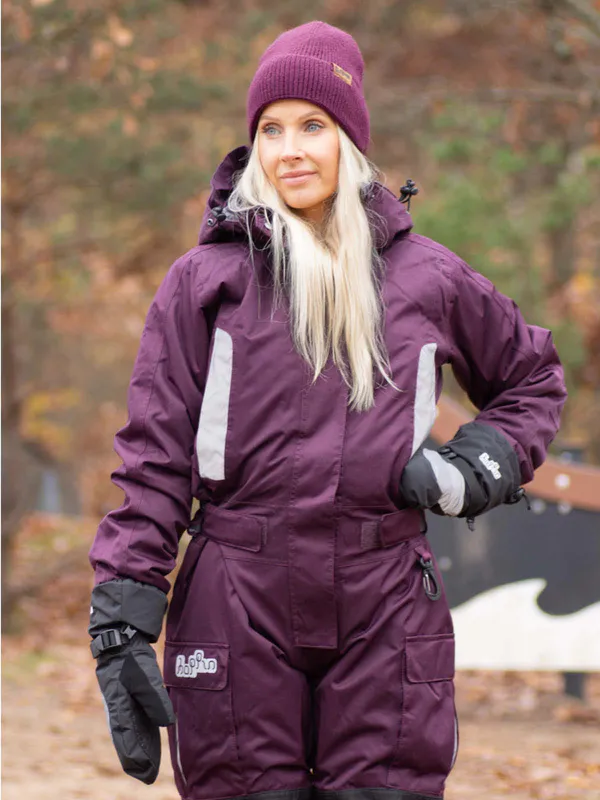 Premiumdressen Aubergine Dame