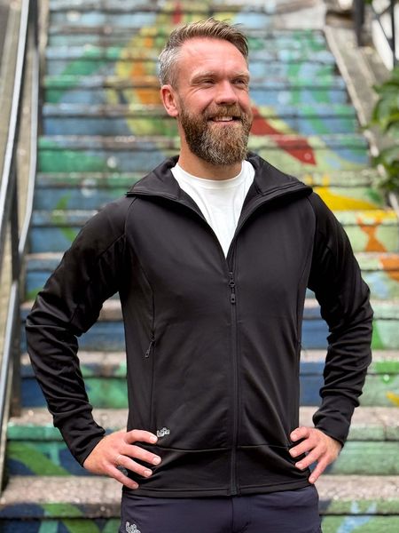 Hovedbilde Hoppin Teknisk Jakke Svart Herre