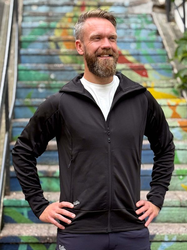 Hoppin Teknisk Jakke Svart Herre