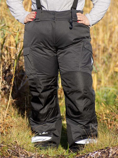 Hovedbilde Hoppin Vinterselebukse KORT Svart Dame