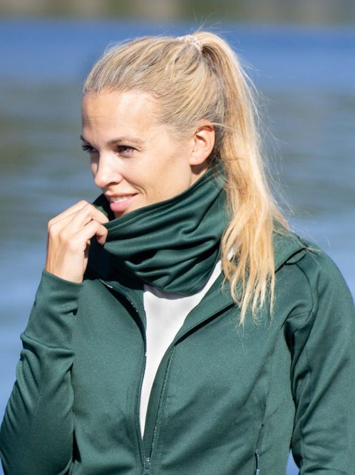 Hovedbilde Hoppin Resirkulert Hals Mørk Grønn