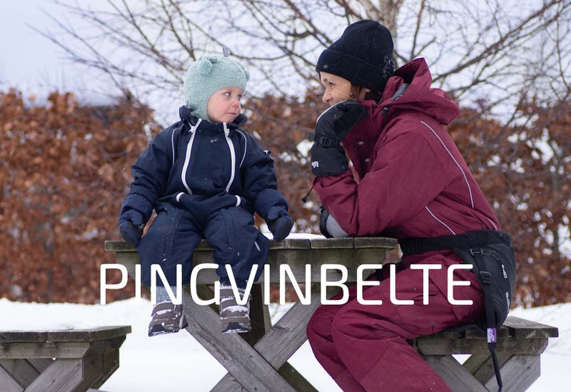 Pingvinbelte sitteunderlag leiehåndtak