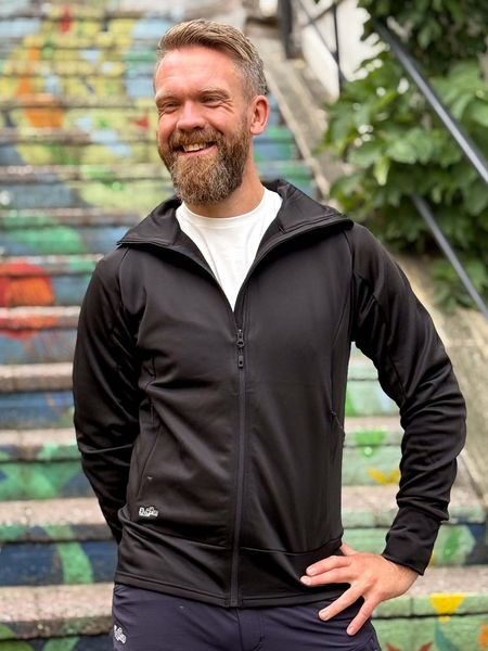 Hovedbilde Hoppin Teknisk Jakke Svart Herre