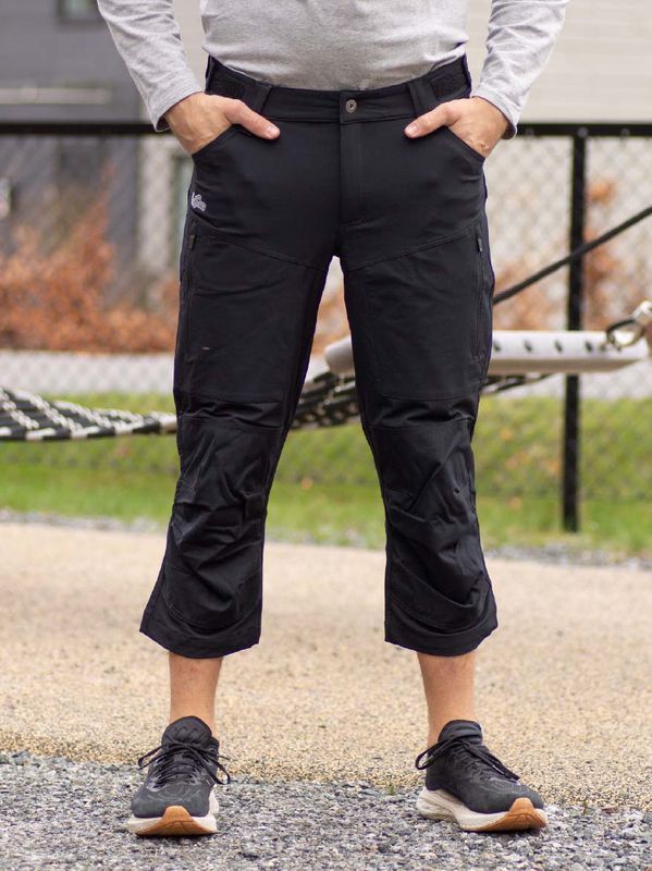 Hoppin Capribukse Svart Herre